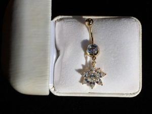 crystal flower belly bar, Belly Bars, Body Jewelry, Belly Rings, Reverse Belly Rings, Dangling Belly Rings, Unique belly button jewelry, Evil eye, unique jewelry for sale, unique belly button bling, good luck charm, bling belly ring, jewelry online, jewelry for sale