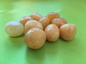 orange calcite, money stones online
