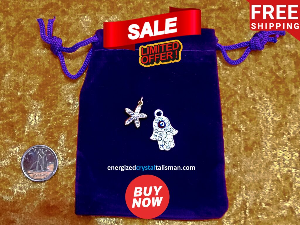 Healing jewelry sale, metaphysical jewelry sale, on sale now, good luck, protection, Star Fish Jewelry, Starfish Charms, star fish pendant, Increase Good Luck, Good Luck Charms, Charms for Sale, Star Fish Jewelry, Starfish, Sale, Jewelry for Sale, Holiday Shopping, Online shopping, Good Luck Charms, Evil Eye, Evil Eye Hand, Hamsa Jewelry, Hand of Miriam
